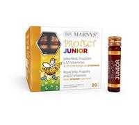 Marnys Protect Junior - Defensas Para Niños Con Jalea Real, Propóleo Y 12 Vitaminas - Complementa La Dieta En Niños Y Adolescentes - Con Sabor A Frutas Del Bosque - 20 Viales