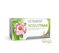 Marny's Rosvitmal Perlas de Aceite de Rosa Mosqueta con Vitamina E, 60 Cápsulas