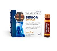 Marnys Senior Complex 20 viales - Coenzima Q10 110 mg - Jalea Real, Vitaminas y Minerales - Energía Corporal Y Normal Funcionamiento del Sistema Nervioso e Inmune 389 g