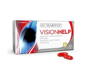 Marnys Visionhelp - Arándano, Luteín Zeaxantina, Vitaminas y Minerales - Ayudan a la Salud Visual - 30 cápsulas 0