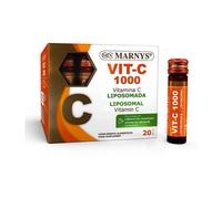 Marnys Suplemento Vitamina C Liposomal 1000 mg Bebible Vegano – 20 viales Sabor Naranja