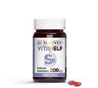 Marnys Suplemento Vitahelp Selenio 200 μg – 120 perlas (60 g) – Mantenimiento pelo y uñas