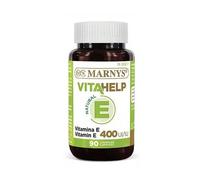 Marnys Vitahelp Vitamina E 400 UI – Potente antioxidante – 90 perlas (90 g)