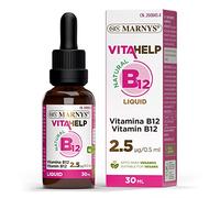 Marnys Vitamina B12 Líquida VITAHELP, Contribuyendo Al Estado Energético y Mental, Apto para Veganos, Botella con Pipeta 30 Ml, Indicado para todas las edades