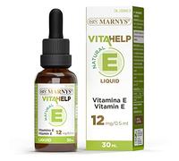 Marnys Vitamina E Líquida, Favorece la Protección Contra los Radicales Libres Oxidativos, Botella con Pipeta 30 Ml, Apta para Veganos 80 g