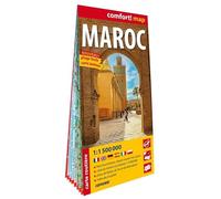 Maroc 1/1.500.000 (carte format grand laminée) (Carte Laminée Routière et Tour)