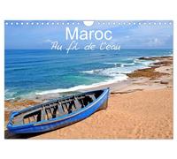 Maroc Au fil de l'eau (Calendrier mural 2026 DIN A4 vertical), CALVENDO calendrier mensuel: Océan et rivière du Maroc