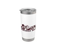 Maroon Bells, Elk Mountains, Colorado Vaso térmico de acero inoxidable de doble pared