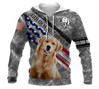 MaroYanYML Hombres Mujeres Sudaderas con Capucha Estampado 3D Animales Perros Border Collie/Chihuahua/Samoyedo Sudadera Moda Casual Jersey Harajuku Streetwear