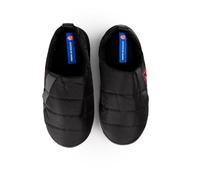 MARPEN SLIPPERS Zapatillas Atlético de Madrid Oficiales Licenciadas Acolchadas para Hombre o Mujer, Zapatillas de Casa y Viaje, Negro Abiertas, Talla 40-41