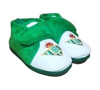 MARPEN SLIPPERS, Zapatillas de Casa Botitas de Invierno del Real Betis de Fútbol para Niño o Niña, Verdiblancas con Escudo, Talla 27