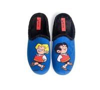 MARPEN SLIPPERS, Zapatillas de Casa de Invierno Abiertas de Zipi y Zape para Hombre o Mujer, Jeans, Talla 42