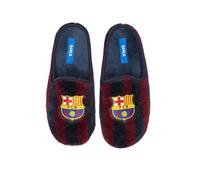 MARPEN SLIPPERS, Zapatillas de Casa de Invierno Oficiales del FC Barcelona de Fútbol para Hombre o Mujer, Abiertas Clásicas, Talla 46