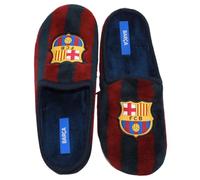 MARPEN SLIPPERS, Zapatillas de Casa de Invierno Oficiales del FC Barcelona de Fútbol para Hombre o Mujer, Abiertas Clásicas, Talla 40