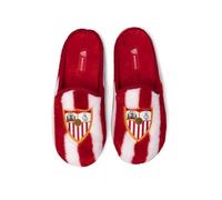 MARPEN SLIPPERS, Zapatillas de Casa de Invierno Oficiales del Sevilla FC de Fútbol para Niño o Niña, Abiertas con Escudo, Talla 28 29