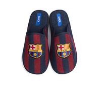 MARPEN SLIPPERS, Zapatillas de Casa de Rizo Ligeras de Verano Oficiales del FC Barcelona de Fútbol para Hombre o Mujer, Abiertas Blaugranas, Talla 43