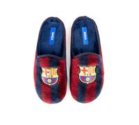 MARPEN SLIPPERS, Zapatillas de Casa Ligeras de Invierno Oficiales del FC Barcelona de Fútbol para Hombre o Mujer, Abiertas 2023-2024, Talla 39