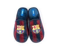MARPEN SLIPPERS, Zapatillas de Casa Ligeras de Invierno Oficiales del FC Barcelona de Fútbol para Niño o Niña, Abiertas Blaugranas, Talla 29