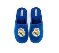 MARPEN SLIPPERS Zapatillas de casa Real Madrid CF Oficiales Temporada 25/26 para Hombre o Mujer, Ligeras de Invierno, Azul, Talla 47