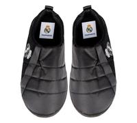 MARPEN SLIPPERS Zapatillas Para Casa Hombre Real Madrid CF Oficiales Licenciadas - Pantuflas Ligeras Con Pelo Suave, Suela Flexible EVA Reciclada, Antideslizantes, Lavables para Casa y Viaje - Talla