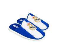 MARPEN SLIPPERS Zapatillas Para Casa Hombre Real Madrid CF Oficiales - Zapatillas de Casa Hombre Verano Unisex, Suela Flexible EVA Reciclada, Antideslizantes, Lavables, Hechas En España - Talla 43