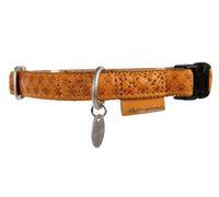 marque+generique Collar Mac Leather Amarillo Torre de Cuello 27/40 cm x Larg. 15 mm para Perro