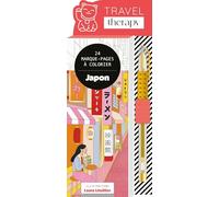 Marque-pages Japon (+ stylo gel doré): Avec un stylo gel doré (Travel therapy)