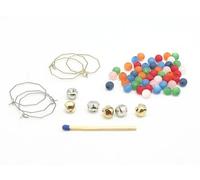 Marque-verres - Kit DIY pour pendentifs de verre à vin - Marqueurs de verres en différents styles - Pour 6 ou 12 verres - Hannas Laden - Coffret cadeau - Bricolage DIY, Normal, Vidrio, Glass