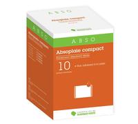 Marque Verte Absoplaie Compact Apósito Absorbente Estéril 10 x 10cm 10 unidades