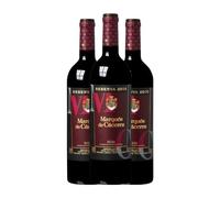 Marqués de Cáceres Rioja Reserva 75 cl Vino tinto (Caja de 3 Botellas de 75 cl)