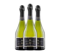 Marqués de La Concordia Brut Nature Cava Gran Reserva 75 cl Espumoso blanco (Caja de 3 Botellas de 75 cl)