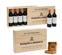 Marques de Murrieta - Colección Histórica - Caja 6 Botellas de Añadas Verticales - Regalo Vino - Envío 24 H - Vino Tinto Rioja - Seleccionado y enviado en caja con protección por Cosecha Privada -