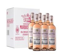Marques De Riscal Rosado - Vino Rosado Denominación Origen Calificada Rioja - Caja 6 botellas de 750 ml