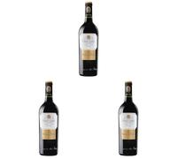 Marqués de Riscal - Vino tinto Reserva Barón de Chirel D.O.Ca. Rioja, Variedad Tempranillo, 20 meses de crianza en barrica de roble francés - Botella individual 750 ml (Paquete de 3)