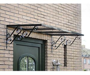 Marquesina charme AMBAN de aluminio - 150 x 80 cm