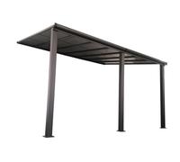 Marquesina de aluminio 3 x 4 m Denver Garden Point antracita