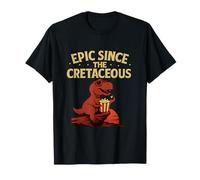 Marquesina de Palomitas de maíz Epic Since The Cretaceous Movie Buff Dino Camiseta