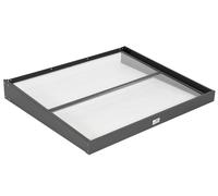 Marquesina de puerta Lubeka 100 x 120 cm CoverTech antracita