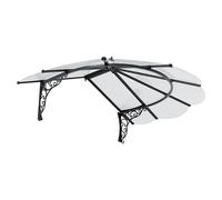 Marquesina Iris (174,5 x 125 x 80 cm, Negro)
