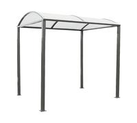 Marquesina para bicicletas, paradas de autobús, entradas PROCITY, modelo básico sin revestimiento