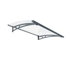 Marquesina para puerta Altair (150,5 x 91 x 17,5 cm, Antracita)