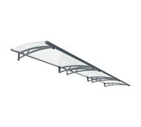 Marquesina para puerta Altair (453,5 x 91 x 17,5 cm, Antracita)