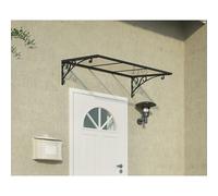 Marquesina para puerta Venus (135,5 x 88 x 35,5 cm, Antracita)