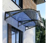 Marquesina para Puertas de Entrada de Casa,Longitud Opcional de 40 a 600 Cm (120x420cm)