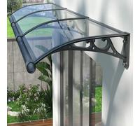 Marquesina para Puertas Protección contra Rayos UV Lluvia,Toldo de Entrada (60x450cm)