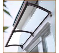Marquesina para Puertas Ventanas,Protección UVprotección contra La Lluvia (80x220cm,S)