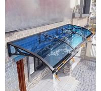 Marquesinas Exterior, Toldos Para Ventanas, Tejadillo Proteccion Lluvia, Tejadillo De Protección Transparentes Con Soporte De Aluminio, Ventana De Tejado Para Patio, Puerta, Terraza, Porche ( Color :