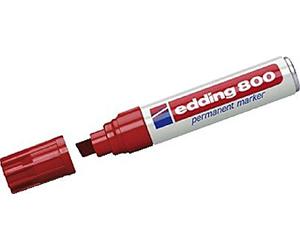 Marqueur permanent edding 4-800002/800 (rouge)