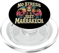 Marrakech Camel Sunset Morocco Flag Marrakesh Lovers PopSockets PopGrip para MagSafe