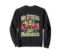 Marrakech Camel Sunset Morocco Flag Marrakesh Lovers Sudadera